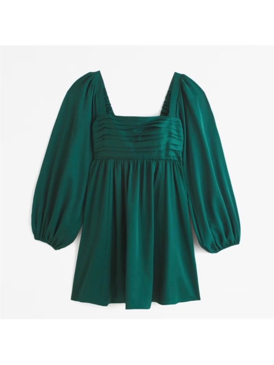 Abercrombie & Fitch Dresses & Skirts - Abercrombie & Fitch Teal Layered Square-Neck Top